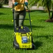 Sun Joe 24V-X2-17LM 48-Volt* IONMAX Cordless Lawn Mower Kit W/ Collection Bag, 17-inch, 6-Position, W/ 2 x 4.0-Ah Batteries + Charger