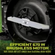 Sun Joe 24V-X2-17LM 48-Volt* IONMAX Cordless Lawn Mower Kit W/ Collection Bag, 17-inch, 6-Position, W/ 2 x 4.0-Ah Batteries + Charger