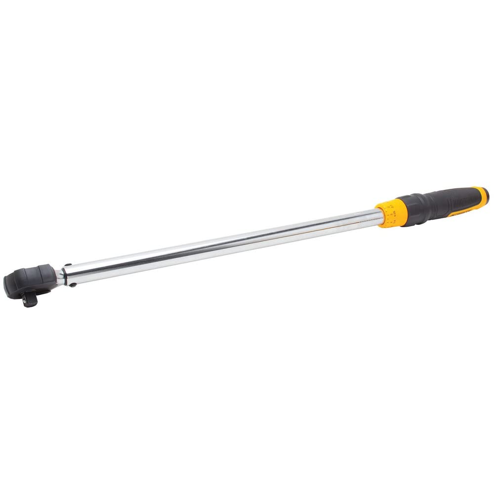 DEWALT Torque Wrench, Micro Adjust, 1/2" Drive, 50-250 FT-LB, (DWMT75462) DEWALT Torque Wrench, Micro Adjust, 1/2" Drive, 50-250 FT-LB, (DWMT75462) - Image 3