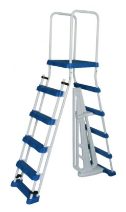 Swimline Above Ground Pool A Frame Ladder with Barrier for 48 Inch Pools | 87950