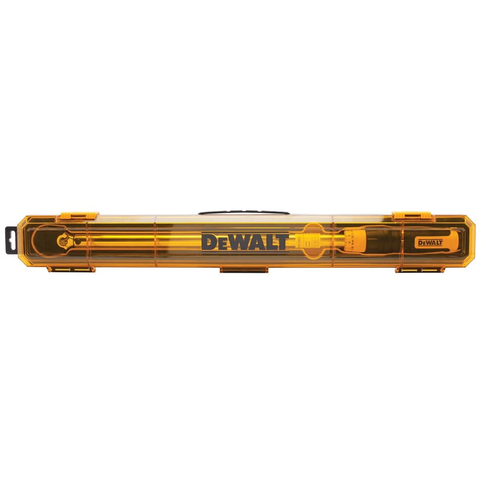 DEWALT Torque Wrench, Micro Adjust, 1/2" Drive, 50-250 FT-LB, (DWMT75462) DEWALT Torque Wrench, Micro Adjust, 1/2" Drive, 50-250 FT-LB, (DWMT75462) - Image 2