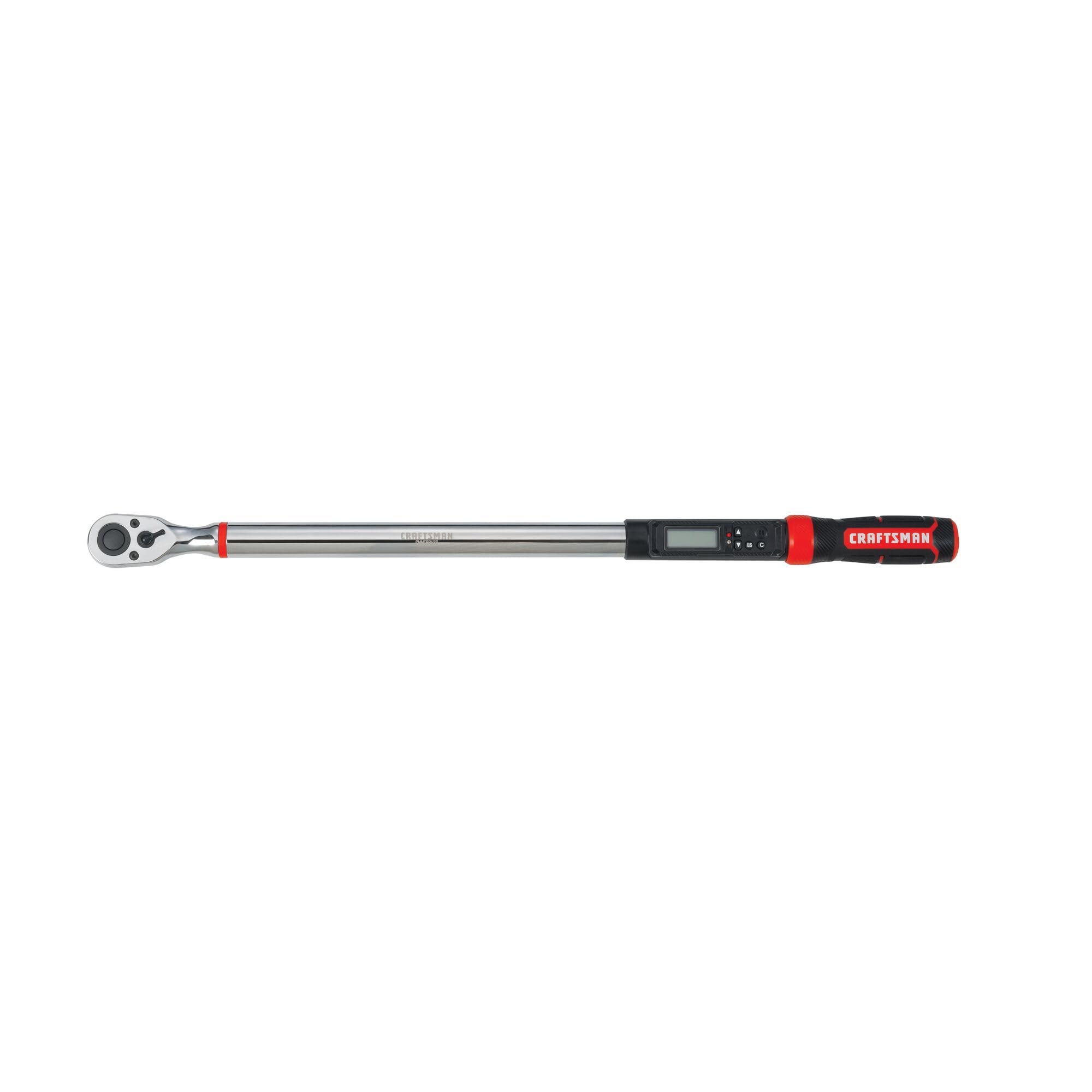 CRAFTSMAN Digital Torque Wrench, SAE, 1/2-Inch, 50-250 FT-LB, (CMMT99436) CRAFTSMAN Digital Torque Wrench, SAE, 1/2-Inch, 50-250 FT-LB, (CMMT99436)