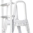Poolzilla Pool Step Ladder for Above Ground Pools - A-Frame Flip Up Ladder w/Non Skid Platform - for 48’’ to 54’’ in. Above Ground Pools Poolzilla Pool Step Ladder for Above Ground Pools - A-Frame Flip Up Ladder w/Non Skid Platform - for 48’’ to 54’’ in. Above Ground Pools