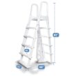 Poolzilla Pool Step Ladder for Above Ground Pools - A-Frame Flip Up Ladder w/Non Skid Platform - for 48’’ to 54’’ in. Above Ground Pools Poolzilla Pool Step Ladder for Above Ground Pools - A-Frame Flip Up Ladder w/Non Skid Platform - for 48’’ to 54’’ in. Above Ground Pools