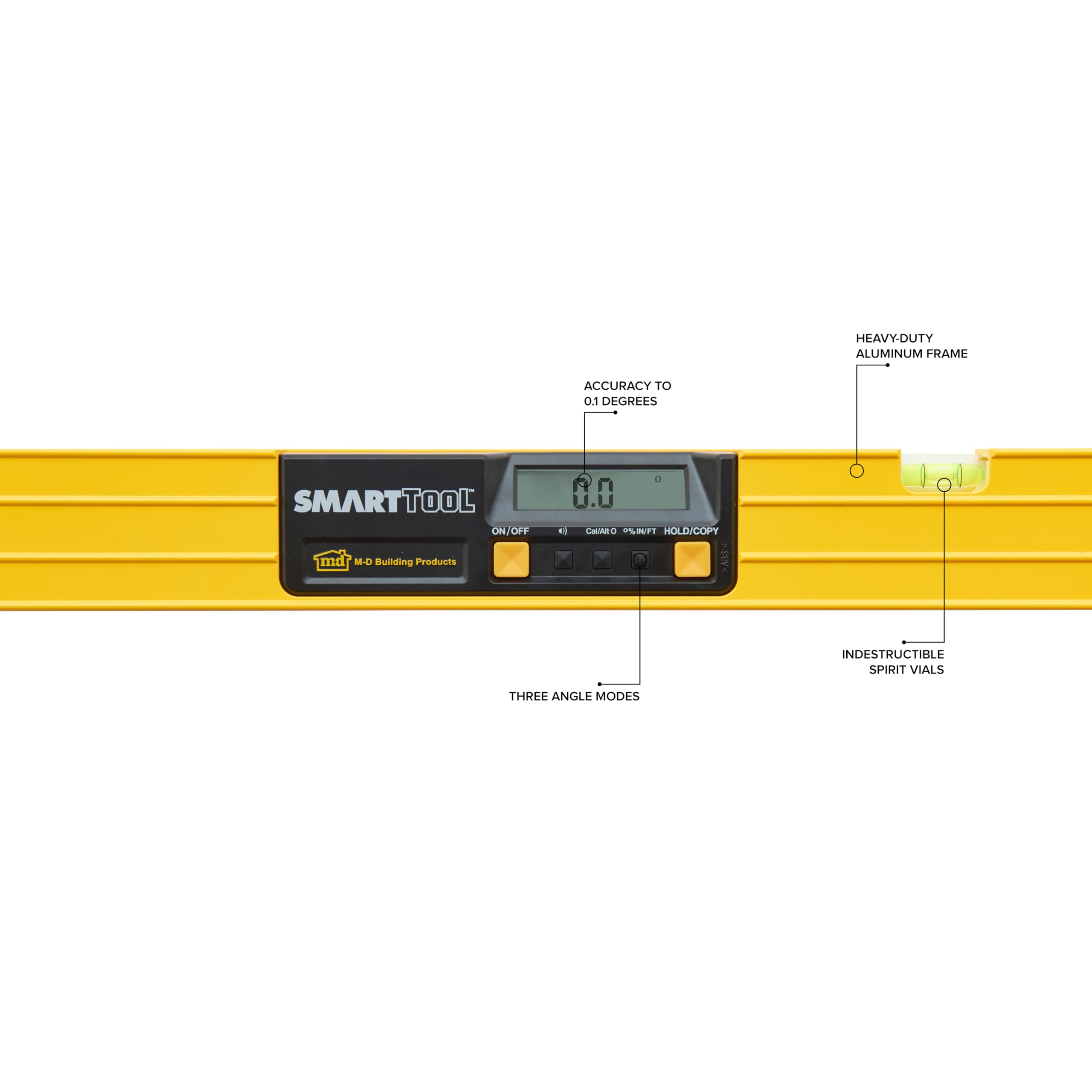M-D 92288 Digital Level, 24 in L, Aluminum M-D 92288 Digital Level, 24 in L, Aluminum - Image 8