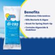 In The Swim Premium 3-in-1 Pool Shock - Di-Zap Contains Dichlor, Algaecide, and Stabilizer - 24 x 1 lb. Bags
