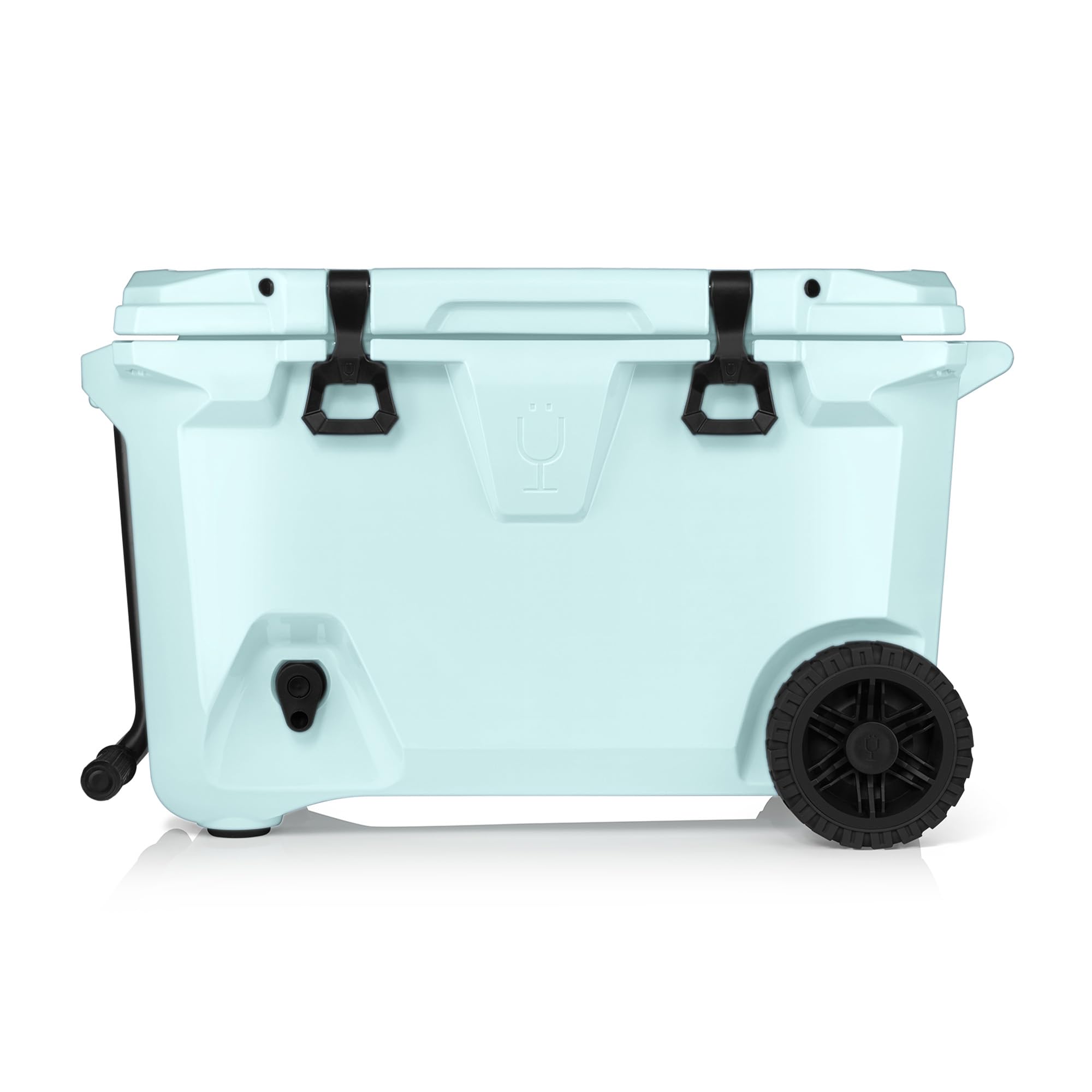 BrüMate BrüTank Wheeled Hard Cooler with Built-in Drink Dispenser Tank and Tap | 55 qt. - Blue Agave BrüMate BrüTank Wheeled Hard Cooler with Built-in Drink Dispenser Tank and Tap | 55 qt. - Blue Agave
