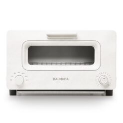 BALMUDA The Toaster, Steam Oven Toaster, 5 Cooking Modes, Precise Heat Control, Steam Technology, Baking Pan, US Version, White