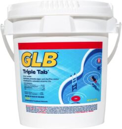 GLB Triple Tab Chlorinating Tablets - 10 lbs