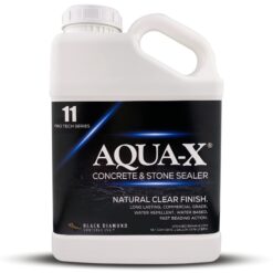 5 Gal. AQUA-X 11 Clear Penetrating Stone and Concrete Sealer, Natural Finish, Professional Grade, Fast Dry and Long Lasting Protection