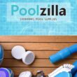 Poolzilla Premium Pool Step Ladder for Above Ground Pools - Deck Mounted Ladder w/Double Handrails