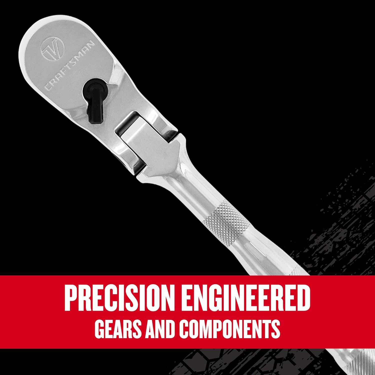 CRAFTSMAN V-SERIES Ratchet Set, Flexible Head, 4 Piece (CMMT86507V) CRAFTSMAN V-SERIES Ratchet Set, Flexible Head, 4 Piece (CMMT86507V) - Image 3