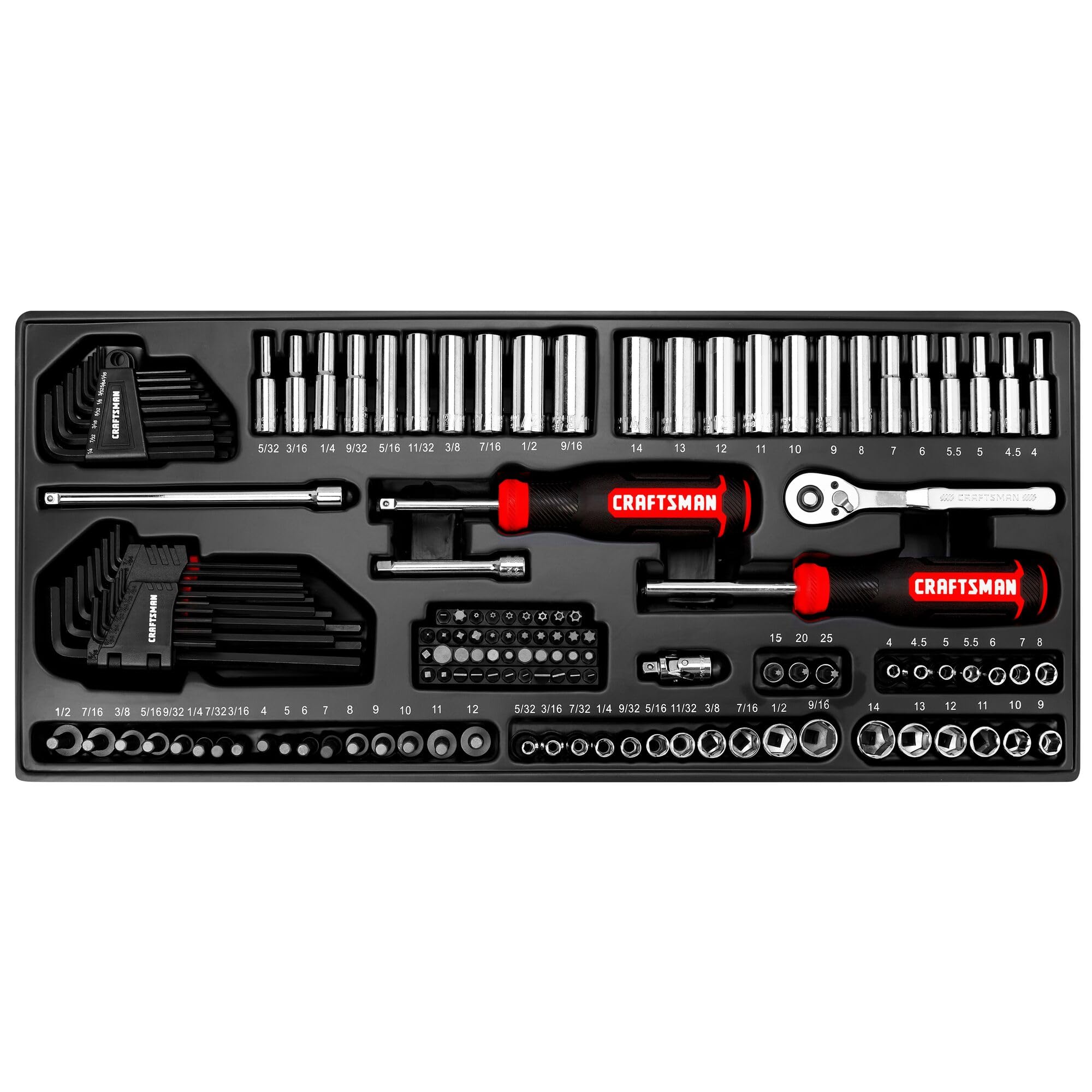 CRAFTSMAN 308 Piece Mechanics Tool Set, Socket and Wrench Set (CMMT45939) CRAFTSMAN 308 Piece Mechanics Tool Set, Socket and Wrench Set (CMMT45939) - Image 2