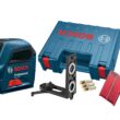 Bosch GLL 55 Cross-Line Laser, 50 ft, +/-1/8 in at 33 ft Accuracy, 2-Line Bosch GLL 55 Cross-Line Laser, 50 ft, +/-1/8 in at 33 ft Accuracy, 2-Line