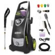 Sun Joe SPX3000-XT1 XTREAM Electric Pressure Washer, 2200 PSI, 1.1 GPM, 14.9 Amp, Bonus Accessories