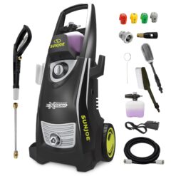Sun Joe SPX3000-XT1 XTREAM Electric Pressure Washer, 2200 PSI, 1.1 GPM, 14.9 Amp, Bonus Accessories