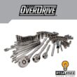 CRAFTSMAN OVERDRIVE 121-Piece Gunmetal Chrome Mechanics Tool Set, Standard SAE/Metric Socket Set, with Hard Case (CMMT99121L) CRAFTSMAN OVERDRIVE 121-Piece Gunmetal Chrome Mechanics Tool Set, Standard SAE/Metric Socket Set, with Hard Case (CMMT99121L)