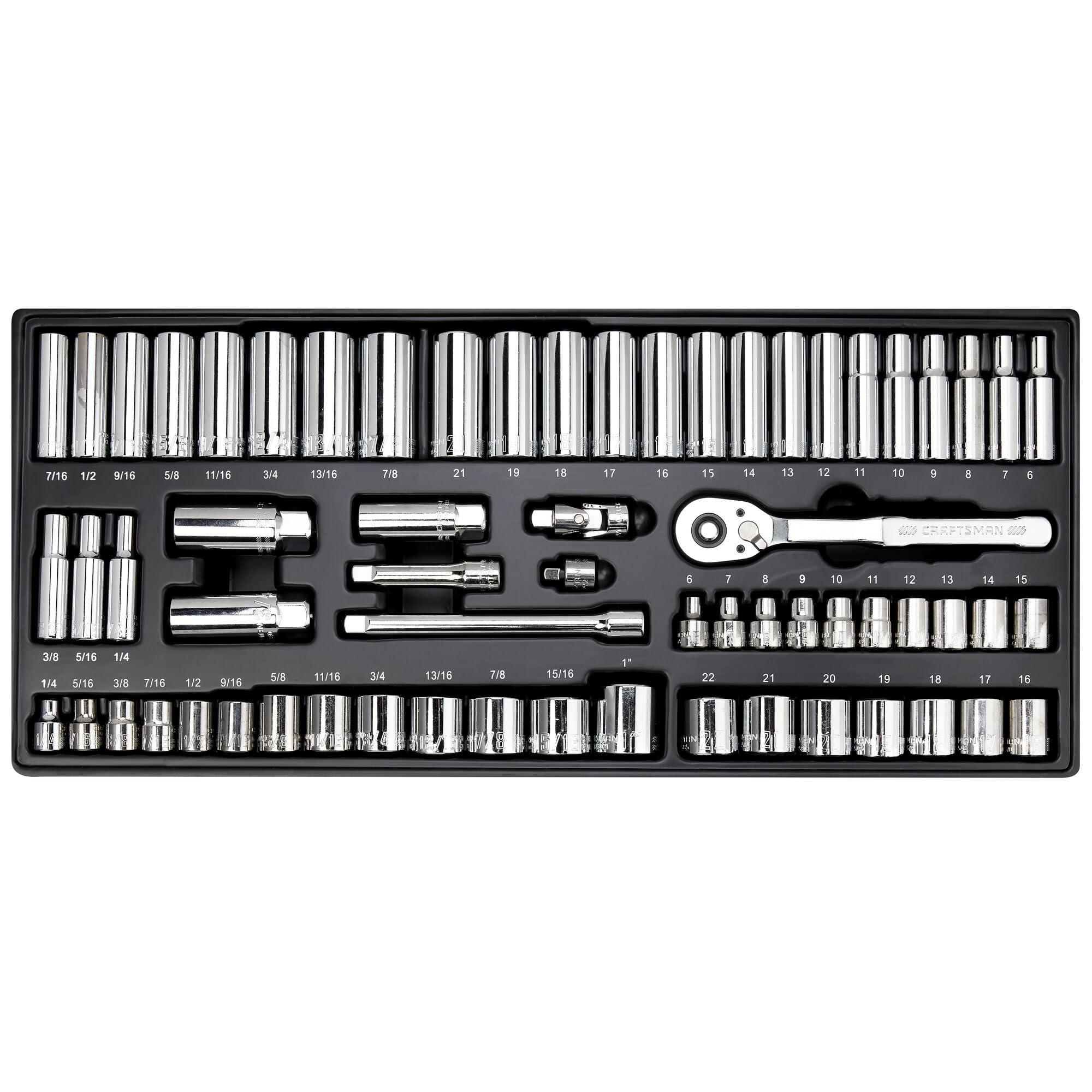 CRAFTSMAN 308 Piece Mechanics Tool Set, Socket and Wrench Set (CMMT45939) CRAFTSMAN 308 Piece Mechanics Tool Set, Socket and Wrench Set (CMMT45939) - Image 4