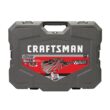 Craftsman OVERDRIVE 1/4 & 3/8 & 1/2 in. drive Metric/SAE 6 Point Mechanic's Tool Set 154 pc Craftsman OVERDRIVE 1/4 & 3/8 & 1/2 in. drive Metric/SAE 6 Point Mechanic's Tool Set 154 pc