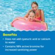 In The Swim 1 Inch Bromine Plus Tablet Sanitizer for Spas, Hot Tubs, or Swimming Pools - Pre-Stabilized, Low Odor, Chlorine Alternative - 25 Pounds