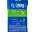 Rx Clear Mega Shock | 73% Calcium Hypochlorite | Kills Algae in Swimming Pools | 48 Pack