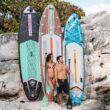 ATPROSS 11'6"x35" Inflatable Paddle Board, 450lbs Extra Wide Stand Up Paddleboard for Adults with Premium SUP Accessories Kit & Backpack
