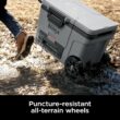 Ninja FrostVault 45 qt Wheeled Cooler, Light Grey