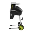 Sun Joe CJ603E Silent Electric Wood Chipper + Shredder W/ Collection Bag | 1.7-inch Cutting Diameter | 15-Amp