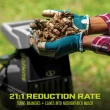 Sun Joe CJ603E Silent Electric Wood Chipper + Shredder W/ Collection Bag | 1.7-inch Cutting Diameter | 15-Amp