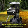 Sun Joe CJ603E Silent Electric Wood Chipper + Shredder W/ Collection Bag | 1.7-inch Cutting Diameter | 15-Amp
