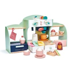 Tender Leaf Toys - Bird's Nest Café - 40 Pcs One-Stop Pretend Play Coffee Shop