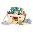 Tender Leaf Toys Noah’s Wooden Ark – Animal Shape Sorter