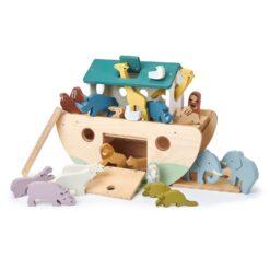 Tender Leaf Toys Noah’s Wooden Ark – Animal Shape Sorter