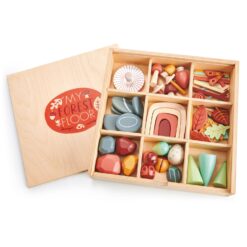 Tender Leaf Toys My Forest Floor - Wooden Open-Ended Tinker Tray Creative Play Box