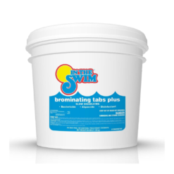 In The Swim 1 Inch Bromine Plus Tablet Sanitizer for Spas, Hot Tubs, or Swimming Pools - Pre-Stabilized, Low Odor, Chlorine Alternative - 25 Pounds