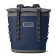 YETI Hopper M12 Series Backpack Soft Sided Coolers with MagShield Access, Navy