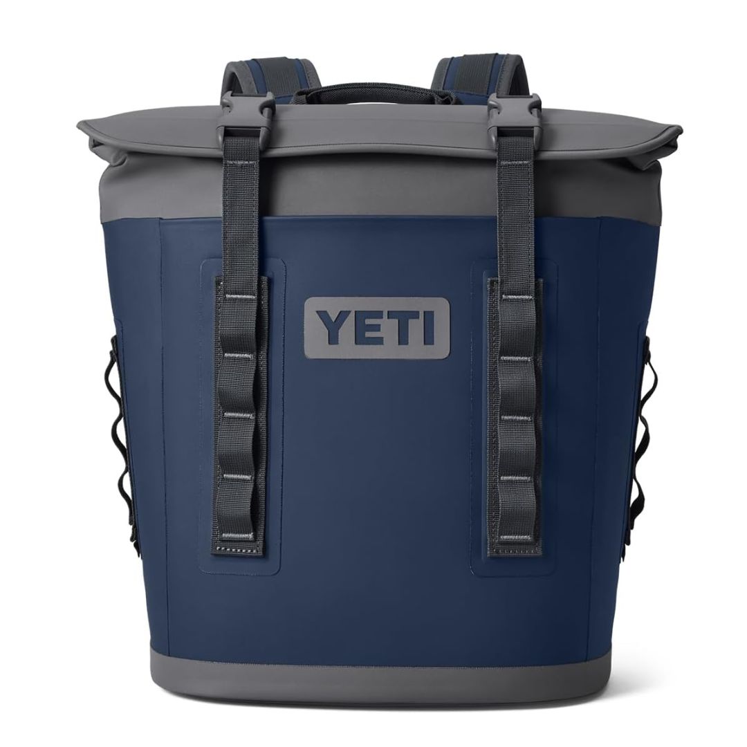YETI Hopper M12 Series Backpack Soft Sided Coolers with MagShield Access, Navy YETI Hopper M12 Series Backpack Soft Sided Coolers with MagShield Access, Navy