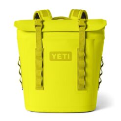 YETI Hopper M12 Series Backpack Soft Sided Coolers with MagShield Access, Firefly Yellow