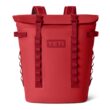 YETI Hopper M20 Series Backpack Soft Sided Coolers with MagShield Access, Rescue Red