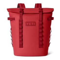 YETI Hopper M20 Series Backpack Soft Sided Coolers with MagShield Access, Rescue Red