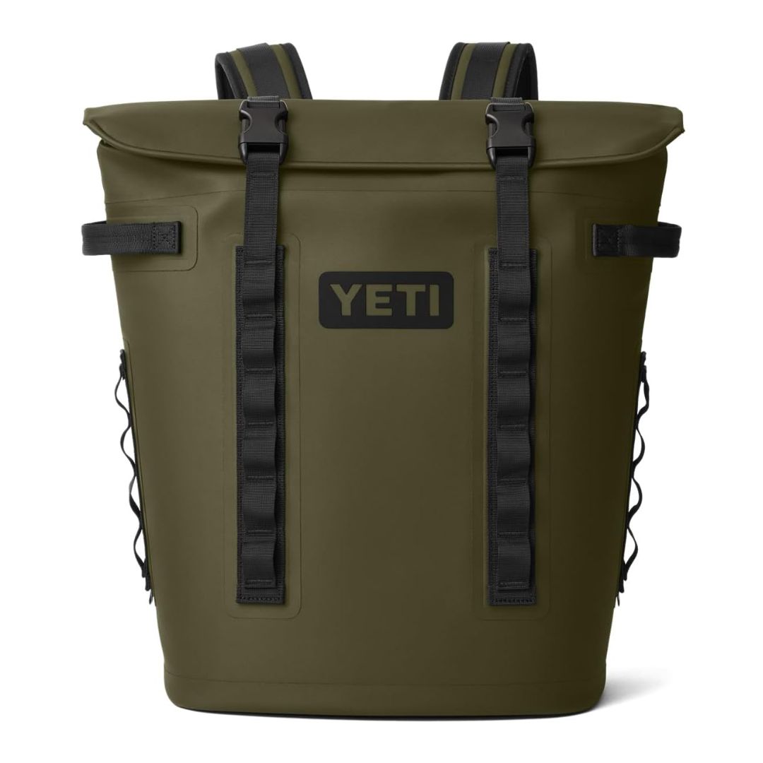 YETI Hopper M20 Series Backpack Soft Sided Coolers with MagShield Access, Olive YETI Hopper M20 Series Backpack Soft Sided Coolers with MagShield Access, Olive
