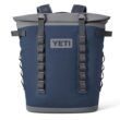 YETI Hopper M20 Series Backpack Soft Sided Coolers with MagShield Access, Navy