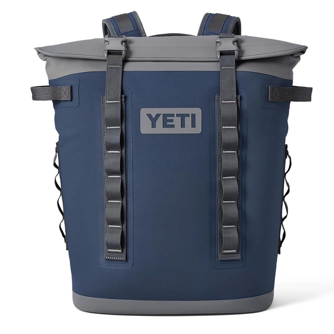 YETI Hopper M20 Series Backpack Soft Sided Coolers with MagShield Access, Navy YETI Hopper M20 Series Backpack Soft Sided Coolers with MagShield Access, Navy