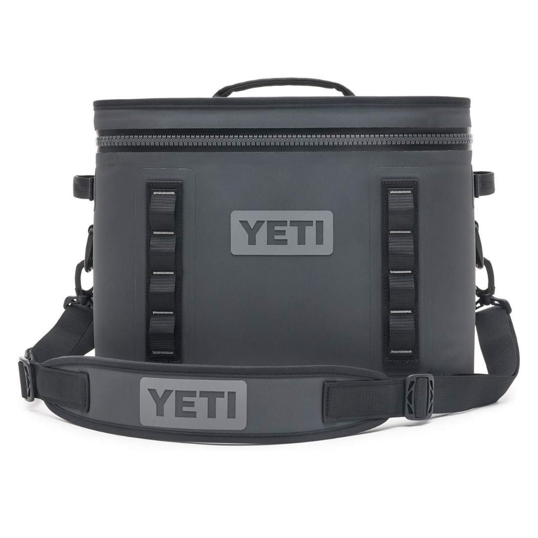 YETI Hopper Flip 18 Portable Soft Cooler, Charcoal YETI Hopper Flip 18 Portable Soft Cooler, Charcoal