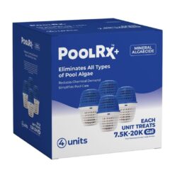 PoolRX+ Pool Unit 7.5k-20k gallons (4-Pack), Blue, (331003)