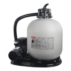 XtremepowerUS 19" Sand Filter 1.5HP Pump 4500 GPH Swimming Pumps System & Filters Combo Set Multi-Port Valve, for Domestic and Commercial Pools