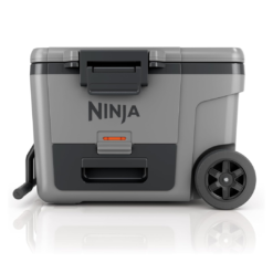 Ninja FrostVault 45 qt Wheeled Cooler, Light Grey