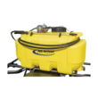 Ag Spray 25 Gallon Silver Spot Sprayer – 2.2 GPM SHFLO 12V Pump, Economy Handgun with Adjustable Nozzle, 15’ Hose