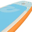 Retrospec Weekender Inflatable Stand Up Paddle Board Includes Paddle, Pump, and Accessories 10’6” Lightweight iSUP, Creamsicle