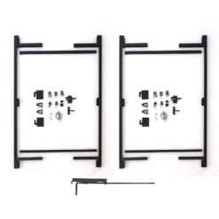 Adjust-a-Gate 72-119 in. W x 60 in. H Steel Gate Frame Kit, Original Double Drive Gate Full Frame Gate Kit
